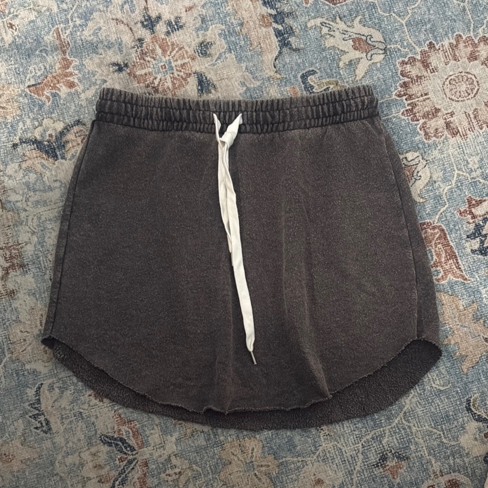 Women’s Charcoal Gray Casual Skirt